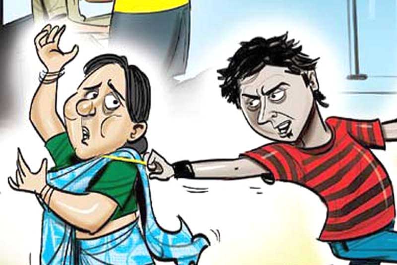 मंगळसूत्र चोरांचे वाळूज MIDC पोलिसांना आव्हान!; आणखी एका महिलेचे मंगळसूत्र हिसकावले!!, महिला धास्तावल्या…