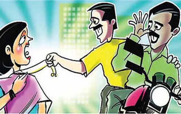 ओंकारेश्वर मंदिरातून घरी परतणाऱ्या महिलेचे मंगळसूत्र हिसकावले!; जवाहरनगर पोलीस ठाण्याजवळील घटना