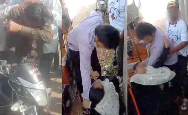 EXCLUSIVE : धक्कादायक... म्हैसमाळमध्ये प्रेमीयुगुलाला टोळक्याकडून अमानुष मारहाण, व्हिडीओ व्हायरल, युगुलांना हेरून कायम लूट आणि मारहाण करत असतात टोळके