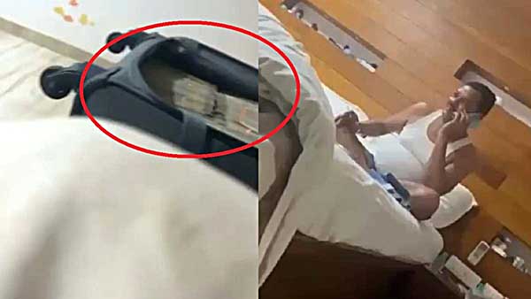 पैशांनी भरलेली बॅग, हातात सिगारेट, मंत्री संजय शिरसाट पुन्हा गोत्यात! (Video)
