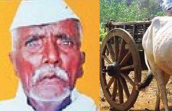 बैलगाडी उलटून वृद्ध शेतकऱ्याचा मृत्यू, कन्नड तालुक्यातील घटना