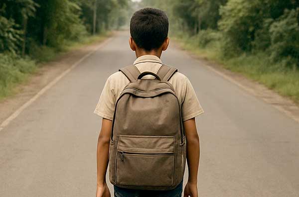 अभ्यासाच्या तणावातून घर सोडलेला १४ वर्षीय मुलगा सुखरुप आईच्या कुशीत!, केदारनाथला जायचे होते, पाचोड, परळी, हैदराबाद, चेन्नईहून गाठले कल्याण...