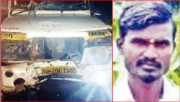 रक्षाबंधनासाठी घरी येताना भरधाव पिकअपची धडक, दुचाकीस्वार तरुणाचा जागीच मृत्यू, वैजापूर तालुक्यातील दुर्घटना