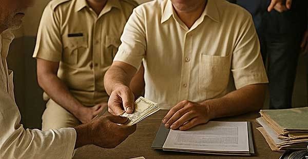 लाचखोर तलाठी अक्षय बिनीवाले, कोतवाल सोमनाथ कोल्हे ACB च्या जाळ्यात!, पैठण तहसील कार्यालयात कारवाई