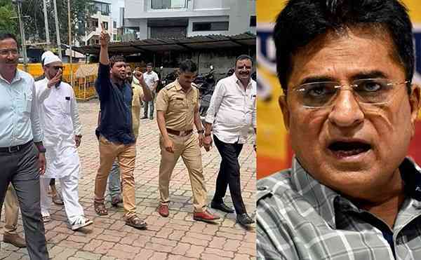 एमआयएमची थेट सोमय्यांना भिडण्याची तयारी!; सिटी चौक पोलीस ठाण्यात सोमय्या येताच एमआयएमचे पदाधिकारी जमले, पुढे काय घडलं...