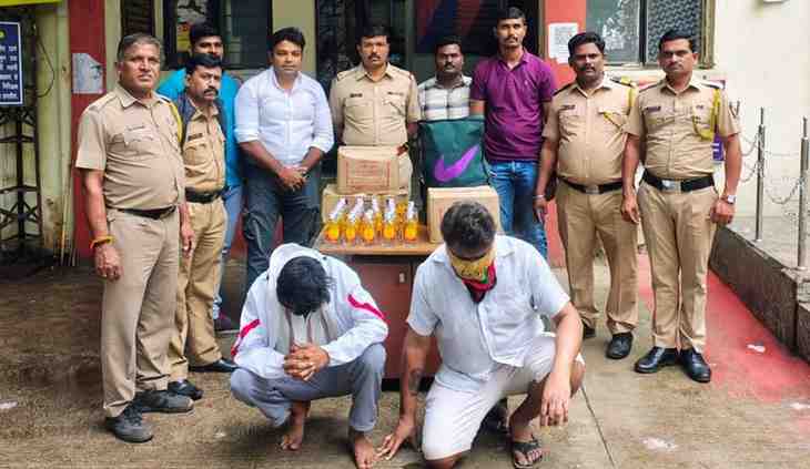 गणेश विसर्जनाच्या आनंदावर विरजण पाडण्याचा कट रचणाऱ्या तिघांवर मुकुंदवाडी पोलिसांची कारवाई ; देशी दारूचा मोठा साठा जप्त