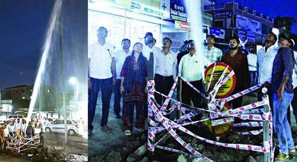 महत्त्वाची बातमी : आता ठरलं... १५०० मि. मी. व्यासाच्या एक्स्प्रेस लाईनमधून नक्षत्रवाडीहून शिवाजीनगरला गुरुत्वाकर्षणाने पोहोचणार पाणी; हायड्रो टेस्टिंग झाली यशस्वी!