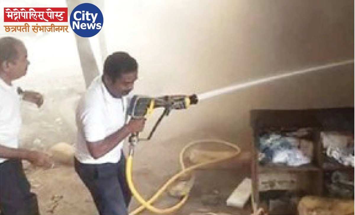 टीव्ही सेंटर भागात भीषण आग; आधी धुराचे लोट, मग रौद्रारुप धारण...