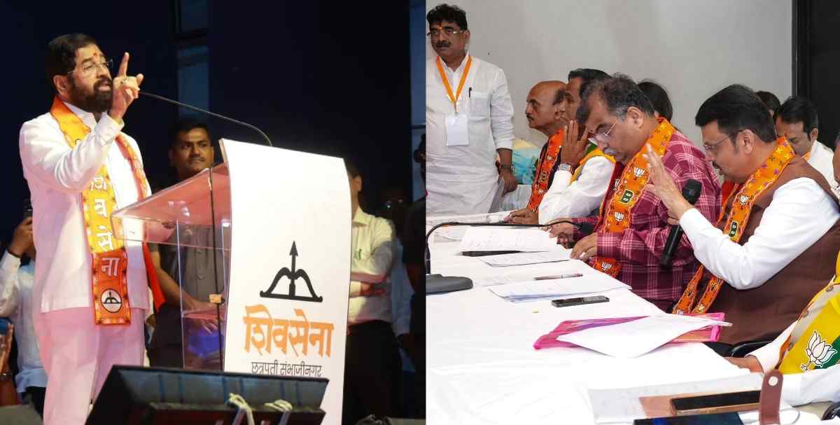 भाजप-शिंदे गटाच्या स्वतंत्र जोरबैठका!; स्थानिक स्वराज्य संस्था निडणुका : ठाकरेंनी आरशात बघितले तर मोर्चा काढणार नाहीत : फडणवीस; ठाकरे आणखी किती काळ हंबरडा फोडणार? : शिंदे