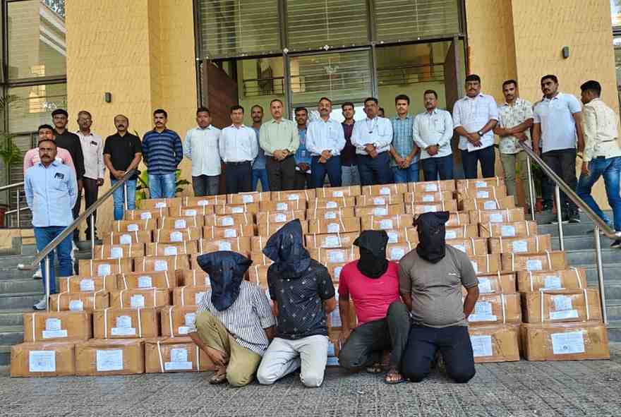 ड्रग्‍जमाफियांविरुद्ध शहर पोलिसांनी पुकारले युद्ध!; इंदौर, अहमदाबादवरून २ माफियांना मानगूट पकडून  शहरात आणले!; १८ हजार नशेच्या बाटल्या जप्त