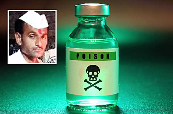 सलग चारदा अतिवृष्टी, मका, कापूस पीक वाया गेले, ३९ वर्षीय शेतकऱ्याने शेतातच विष पिले!, कन्नड तालुक्यातील घटना