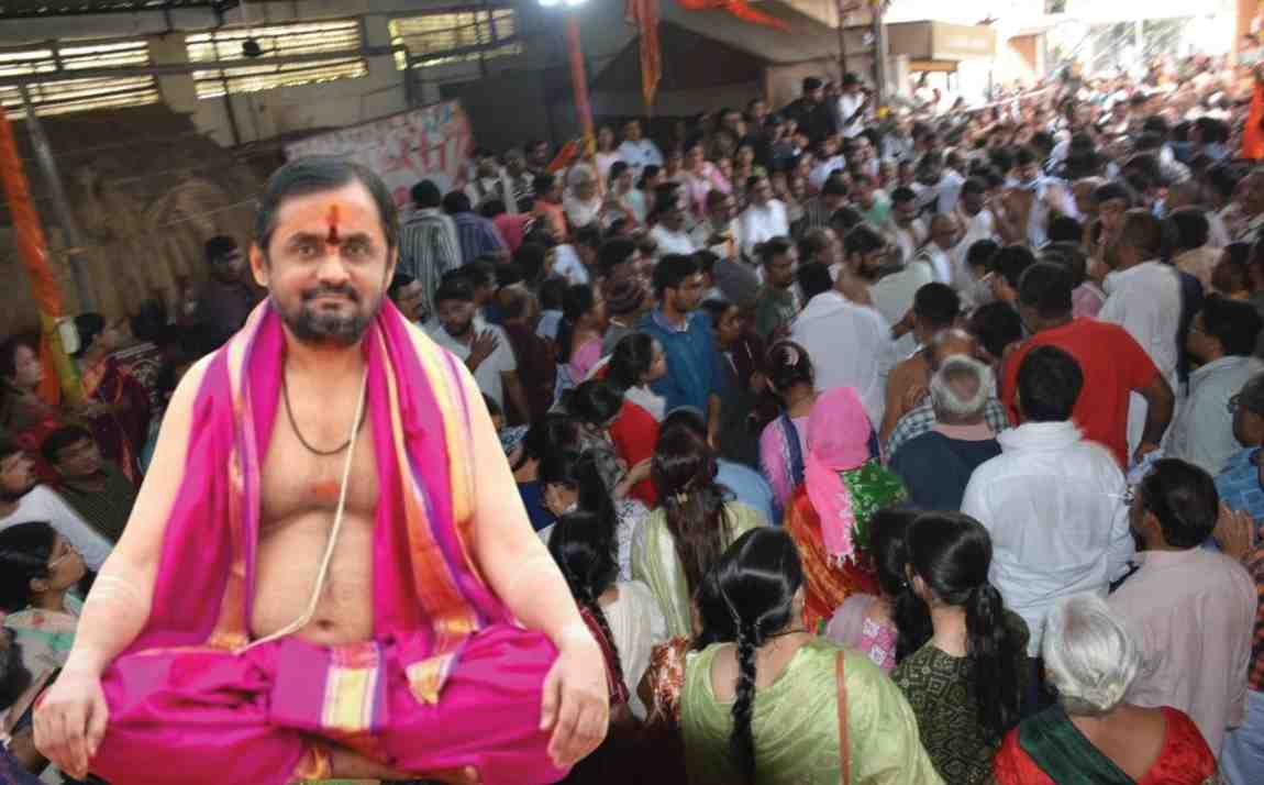 शक्तिपीठाधीश सद्‌गुरू अप्पा महाराजांच्या अंत्‍यदर्शन, अंत्यविधीला उसळली हजारो भाविकांची गर्दी!; भाविकांना अश्रू अनावर...