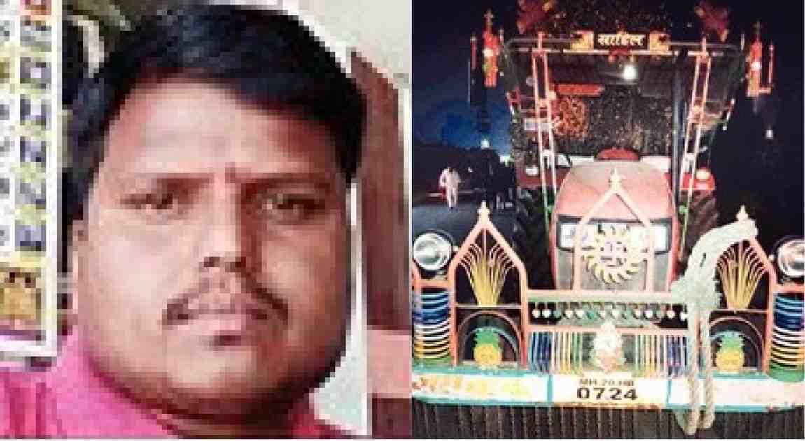 ना ट्रॉलीला रिफ्‍लेक्टर, ना लाइट चालू, अंधारात उभ्या उसाच्या ट्रॅक्टरला धडकली दुचाकी, जागीच युवकाचा मृत्यू, खुलताबाद तालुक्यातील दुर्घटना