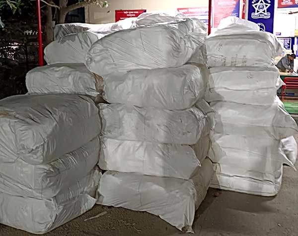 घर भाड्याने घेऊन साठवला ३६ लाखांचा गुटखा, सातारा परिसरातील मार्तंडनगरात छापा