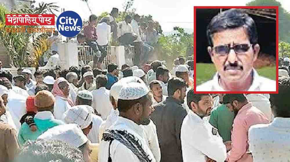 दादा पठाण हत्या प्रकरणात चार मारेकऱ्यांना अटक, ओव्हरगावमध्ये तणाव कायम, नातेवाइक-मित्रांचा रास्ता रोको, पोलिसांनी समजूत काढल्यानंतर दफनविधी