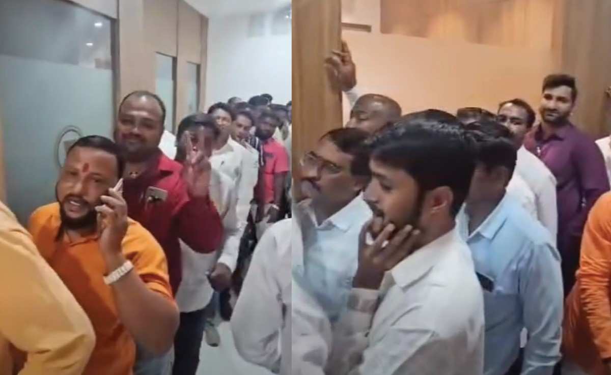 अबब...भाजपसाठी किती हे इच्छुक! उमेदवारी अर्ज घेण्यासाठी लागली रांग!!, इच्छुकांनी ८  तासांत घेतले ९२२ अर्ज...