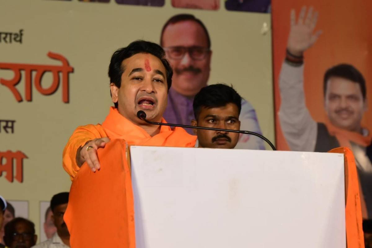 ‘मैत्रीत कुस्ती’चा श्रीगणेशा : नितेश राणेंची शिंदे गटावर टीका, खानाला थांबविण्यासाठी बाणाची नव्हे, भगव्याची शानच पुरेशी, मंत्र्यांवरही अप्रत्यक्ष टीका