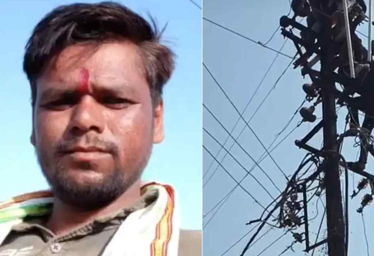 दुरुस्तीचे काम करत असतानाच वीज प्रवाह सुरू, झिरो वायरमनचा खांबावरच मृत्यू, वैजापूरची धक्कादायक घटना