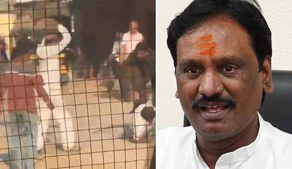 आ. अंबादास दानवे यांनी X वर टाकला अमानुष मारहाणीचा व्हिडीओ!; म्हणाले, हा मारकुटा माजी नगरसेवक सावेंचा माणूस!! 