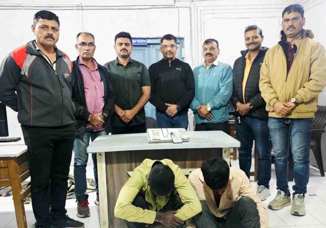 गंगापूरच्या बोलेगावमध्ये दरोडा घालणाऱ्या दोघांच्या मुसक्या आवळल्या, स्थानिक गुन्हे शाखेची कामगिरी