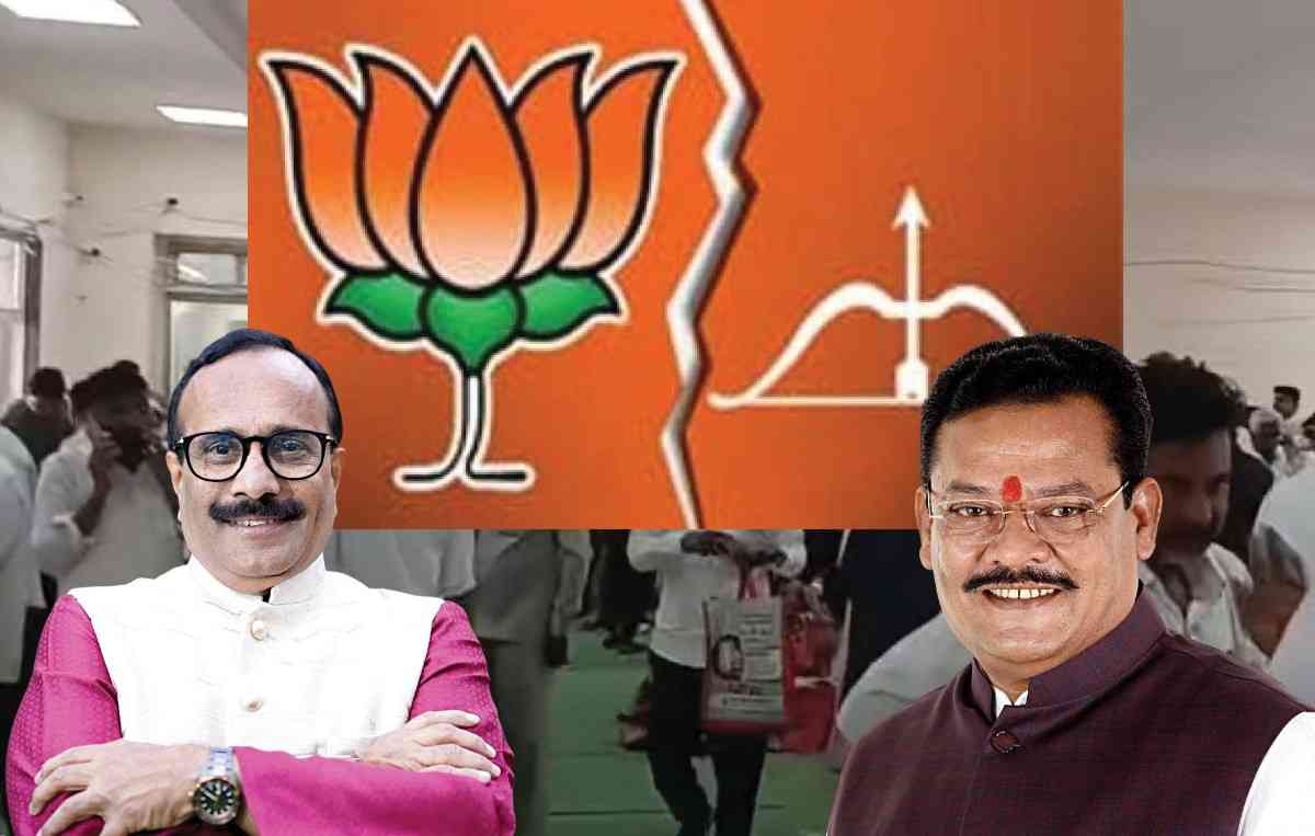 ‘युती’त बिनसले? जागा वाटप झाले तरी भाजप उमेदवारांनी शिंदे गटाला सुटलेल्या जागांसाठी भरले अर्ज!, फुलंब्री, कन्नड, पैठण, छत्रपती संभाजीनगरमध्ये बंडाळी...