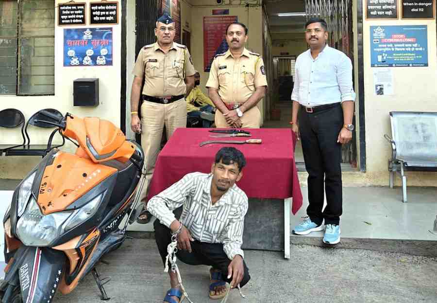 धारदार कोयता घेऊनच फिरायचा... सामान्यांना दहशतीखाली घेणारा रितेश पोलिसांना पाहून असा पळाला की..., शिवाजीनगरमध्ये ‘भागम्‌भाग’