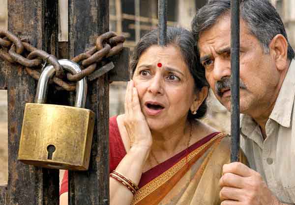 घर बांधणाऱ्या ठेकेदाराने कमालच केली, अर्धवट बांधकाम करून गेटला लावले स्वतःचे कुलूप!; दाम्पत्य हैराण-परेशान... मुकुंदवाडी पोलिसांत धाव!!