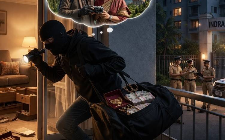 छत्रपती संभाजीनगरमध्ये वृद्ध दाम्पत्यांच्या घरांवर चोरांची पाळत!; आता वेदांतनगरात वृद्ध दाम्पत्याचे घर फोडून सव्वा तीन लाखांचा ऐवज लंपास!!, सातव्या घटनेने चिंता वाढली