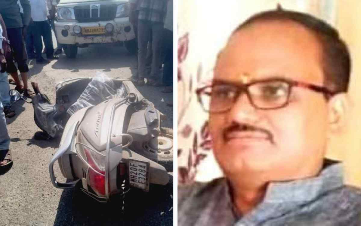 सिल्लोडच्या सुसाट पिकअप वाहनाने स्कुटीस्वार डॉक्टरांना उडवले, जागीच मृत्यू, पालोदवर शोककळा!!