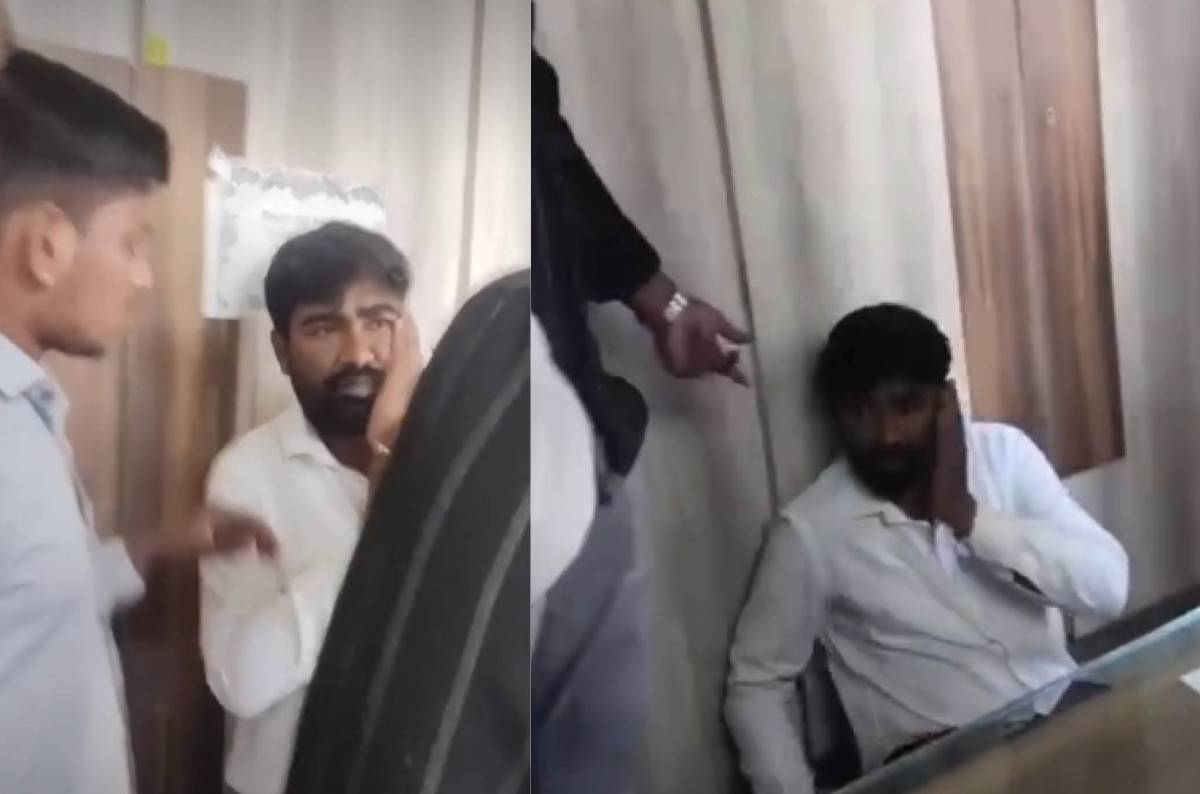 बजाजनगरच्या तनवाणी कॉलेजमध्ये विद्यार्थिनीशी शिक्षकाचे गैरवर्तन!; व्हिडीओ व्हायरल, शिक्षकाला बेदम चोपले!!