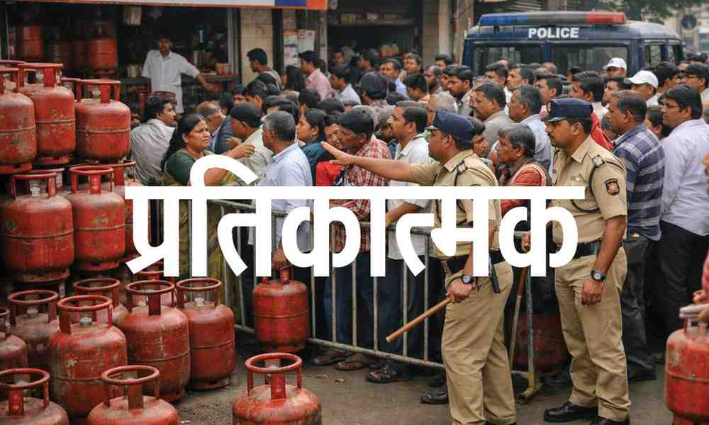 छत्रपती संभाजीनगरात गॅस एजन्सीधारकांचे टेंशन वाढले!; एजन्सीला पोलीस बंदोबस्त देण्याची तयारी सुरू, गॅस सिलिंडर पुरवठा अर्ध्यावर आल्याने एजन्सीसमोर रांगा