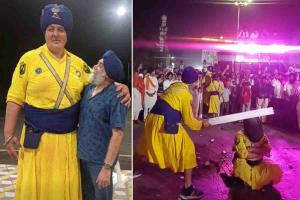 दोन्ही हातांनी ओढल्या १६ बुलेट!; धिप्पाड साडेसात फुटी सुखदेव सिंहांना पाहून छत्रपती संभाजीनगरकर म्हणाले, बाबोऽऽ इतका मोठा माणूस!!