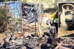 रांजणगाव शेणपुंजीजवळ शॉर्टसर्किटने आग, पाल ठोकून राहणाऱ्या नागरिकांचे संसारसहित्य खाक