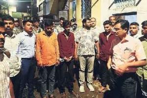 लातूर-छत्रपती संभाजीनगर ड्रग्ज पुरवठ्यातील मुख्य दुवा शाहीद अलीला अटक, चंपा चौकात चारही तस्करांची पोलिसांनी धिंड!!