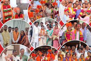 भाजपची खेळी, इतर पक्षांची बसली दातखिळी!; जिल्ह्यातील ९ पैकी ६ पं.स.चे सभापतिपद केले काबिज, जाणून घेऊ राजकारण कसे रंगले...