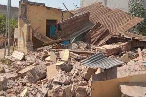 बौद्ध समाजमंदिरावर चालवला जेसीबी!; पाडळसा उपसरपंचाचे कृत्य, गंगापूर तालुक्यातील खळबळजनक घटना